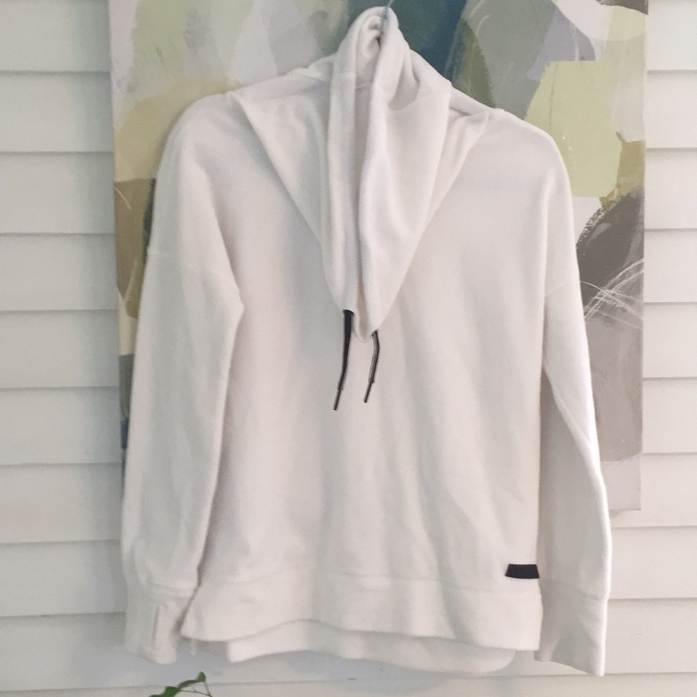 Calvin Klein Cowl Performance Fleece Top